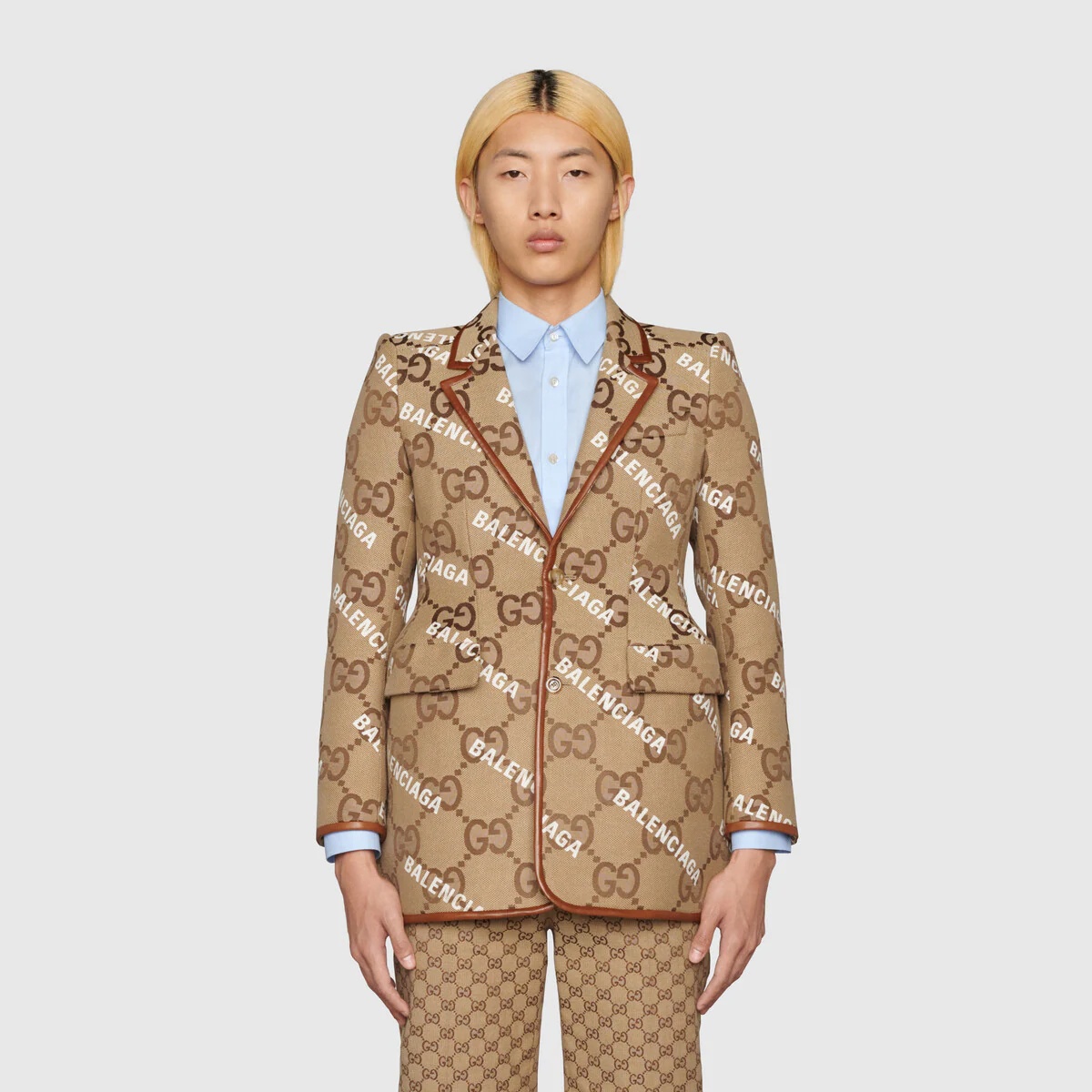 The Hacker Project jumbo GG jacket - 4