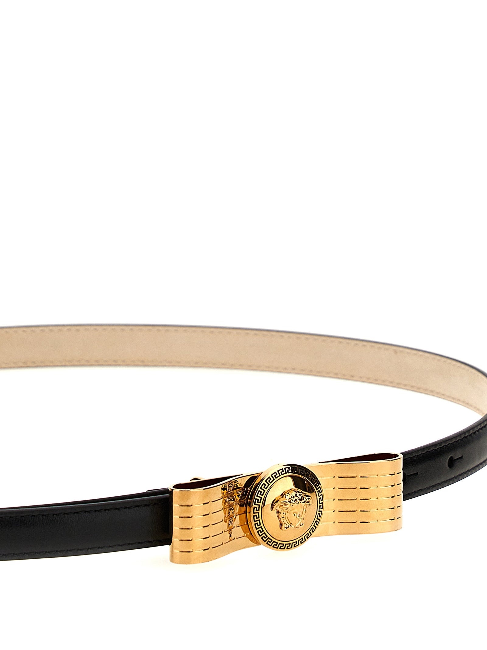 Gianni Ribbon Belt Belts Black - 3