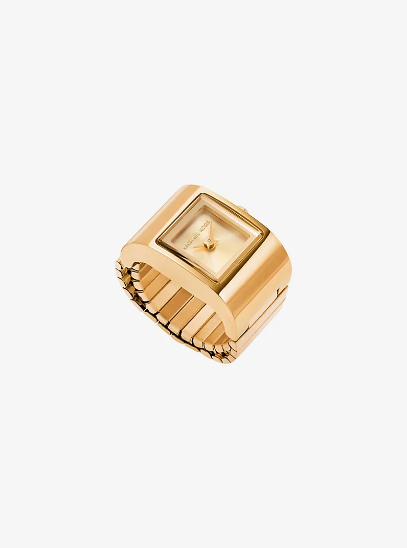 Darrington Gold-Tone Ring Watch - 1