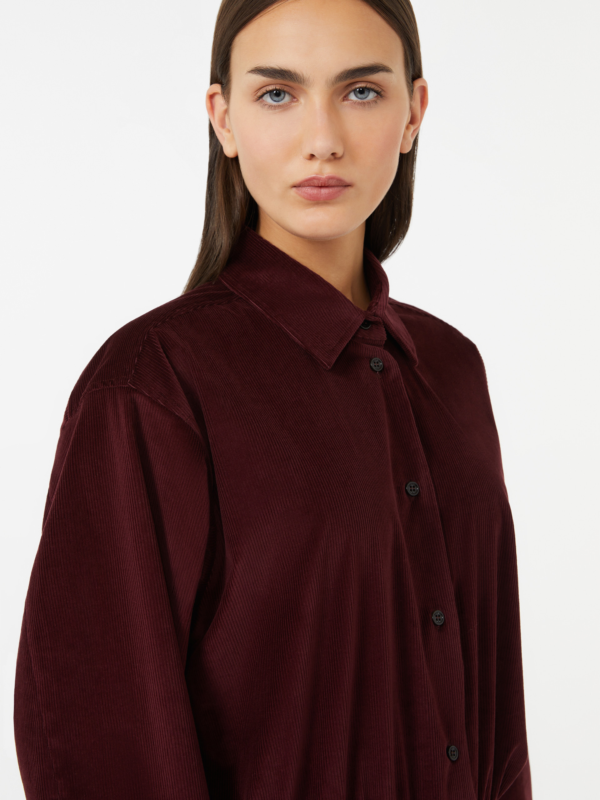 FERTILE Velvet bodysuit shirt - 5