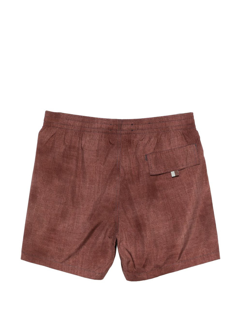 Canali drawstring swim shorts outlook