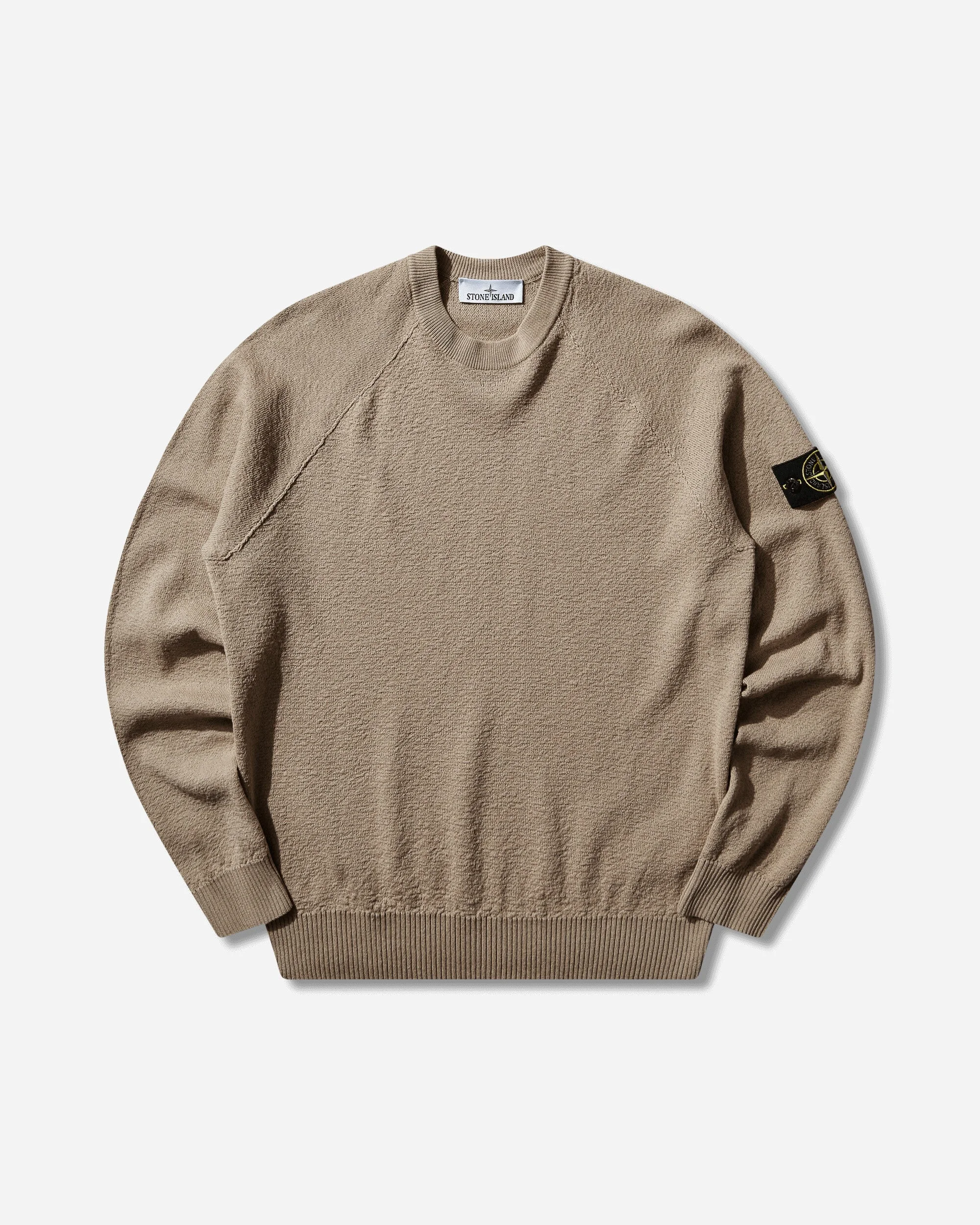 Men's Light Raw Hand Organic Cotton Sweater Desert Sand - 1