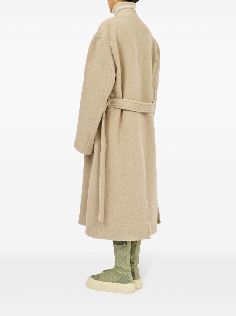 oversized pile coat - 5