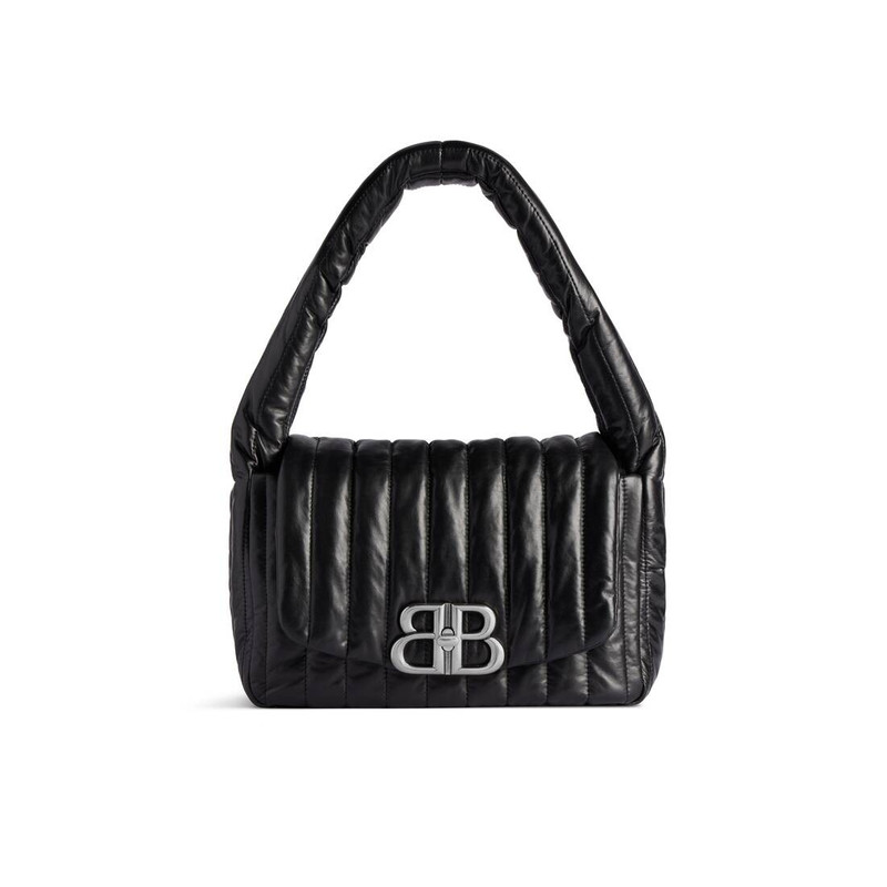 Women's Monaco Small Sling Bag Quilted  in Black 1