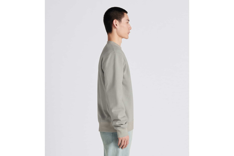 Dior CD Interlaced Regular-Fit Sweatshirt outlook