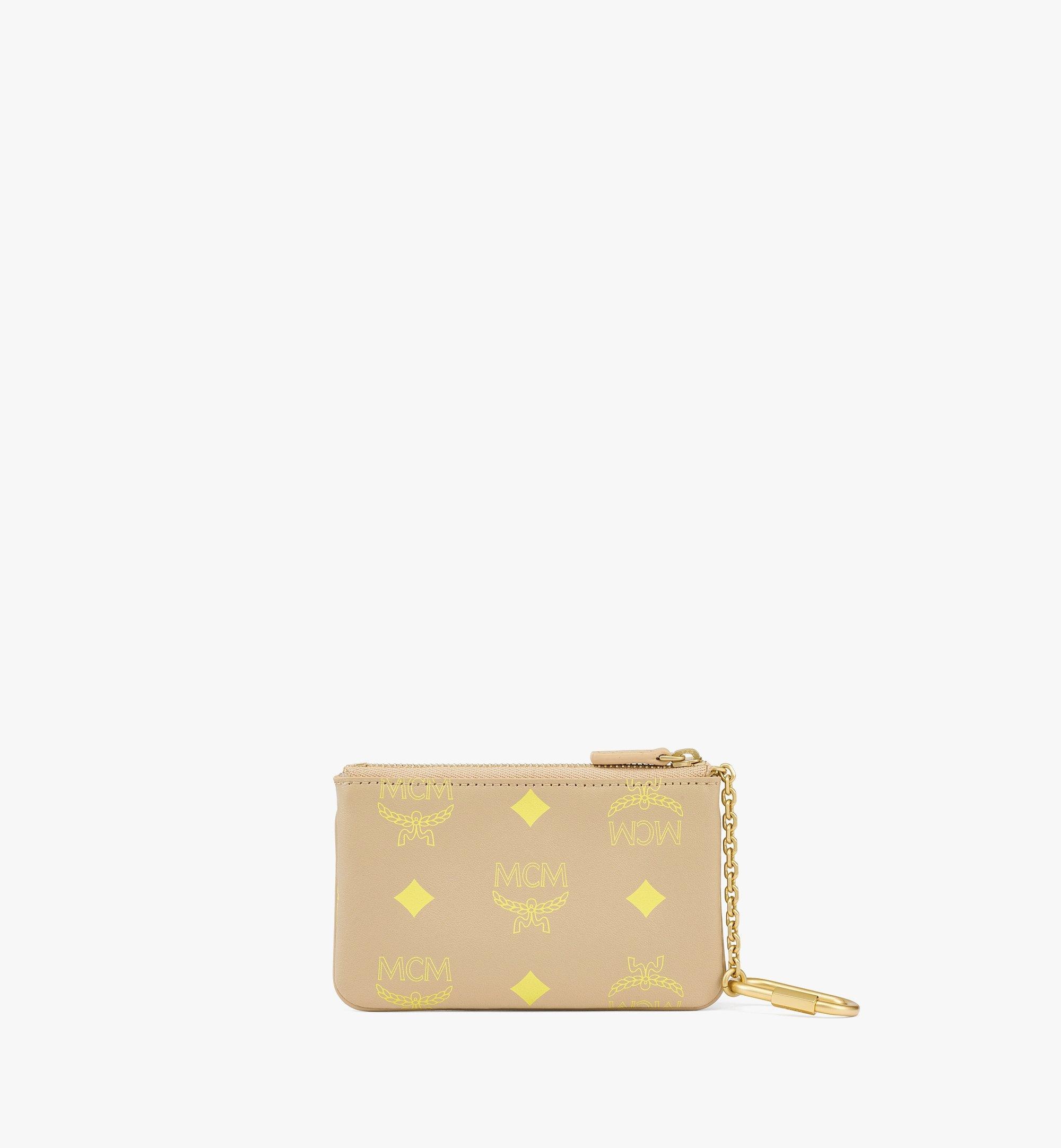 Key Pouch in Color Splash Logo Leather - 3