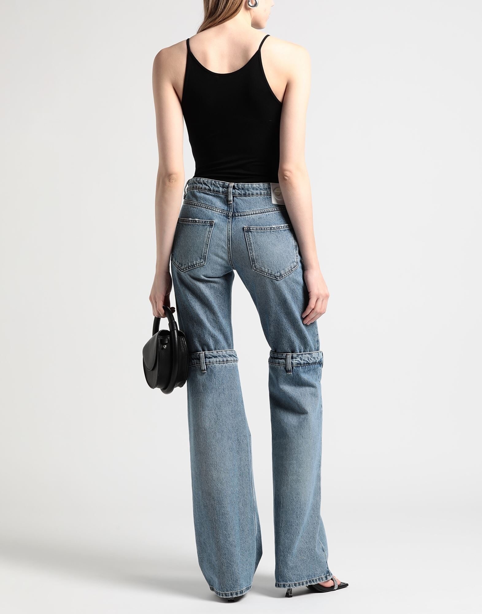 Blue Women's Denim Pants - 3