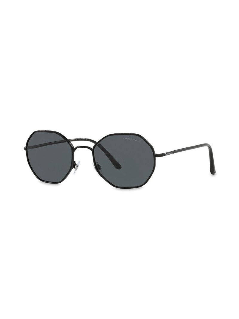 GIORGIO ARMANI tinted round-frame sunglasses outlook