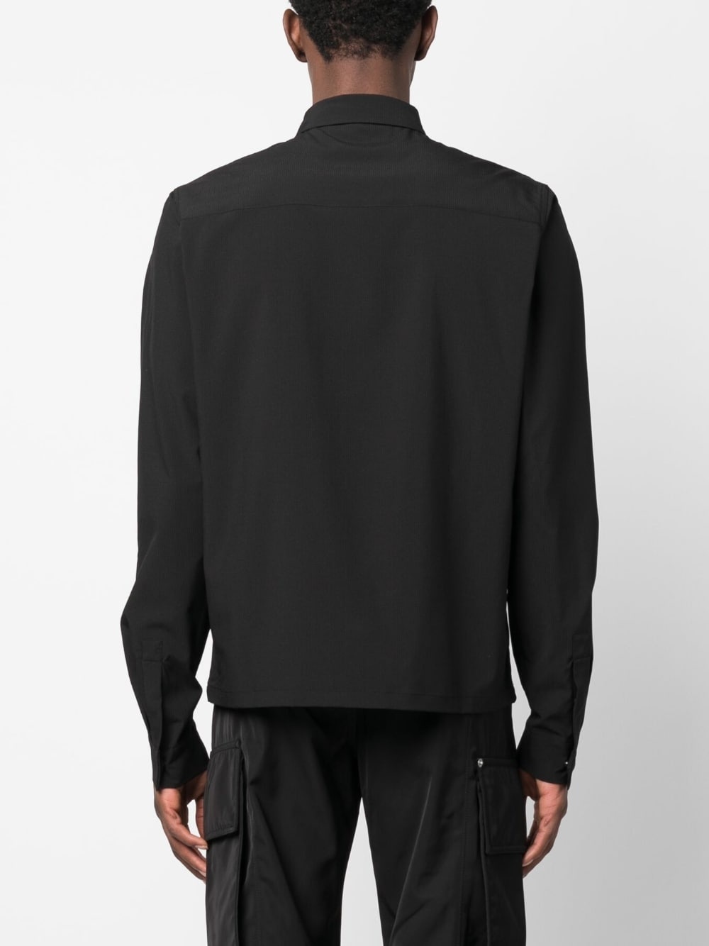 carabiner-detail plain shirt - 4