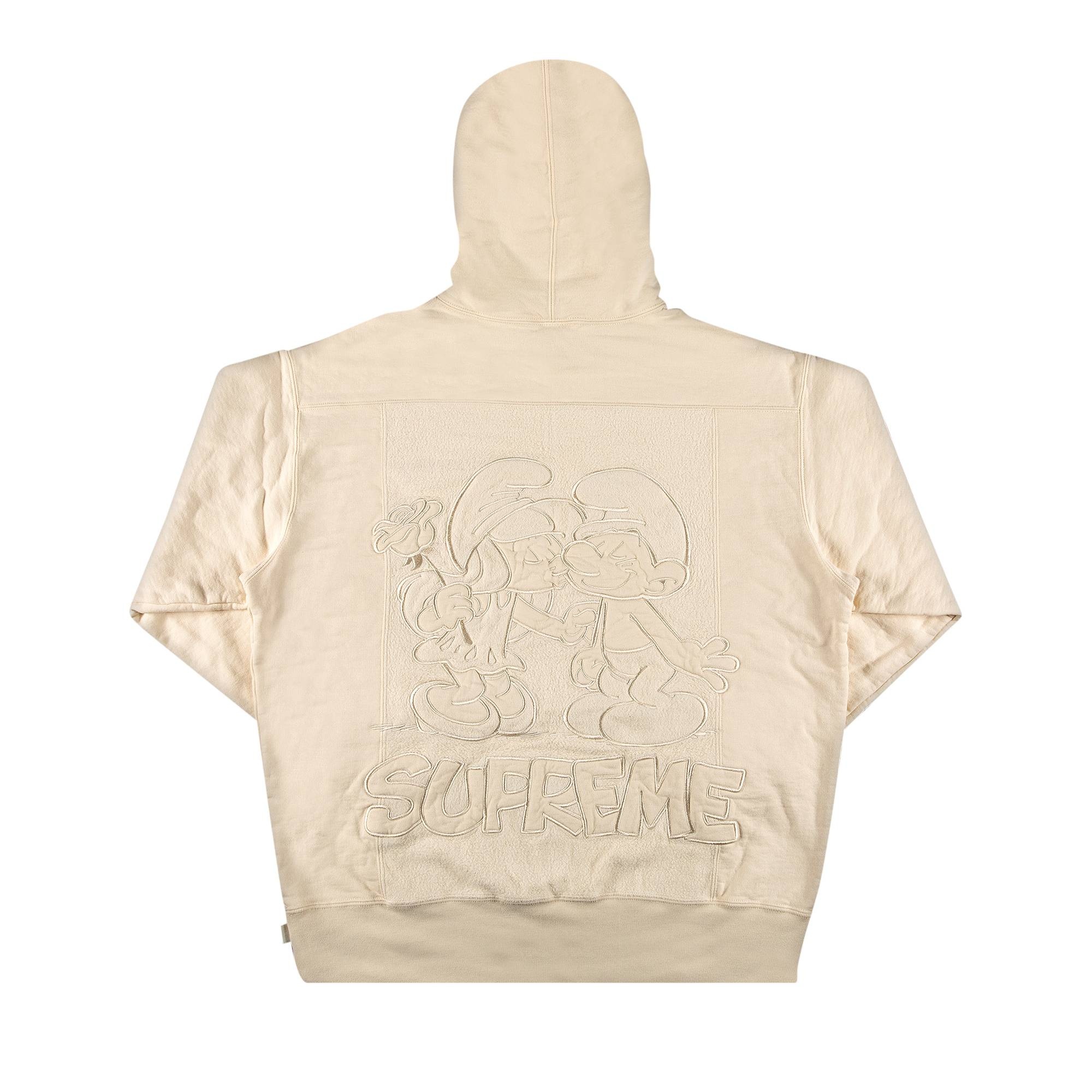 Supreme Supreme x Smurfs Hooded Sweatshirt 'Natural