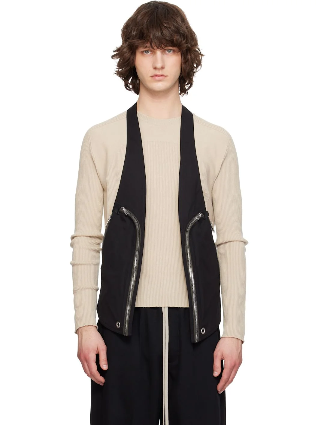 Black Temple Bauhaus Vest - 1