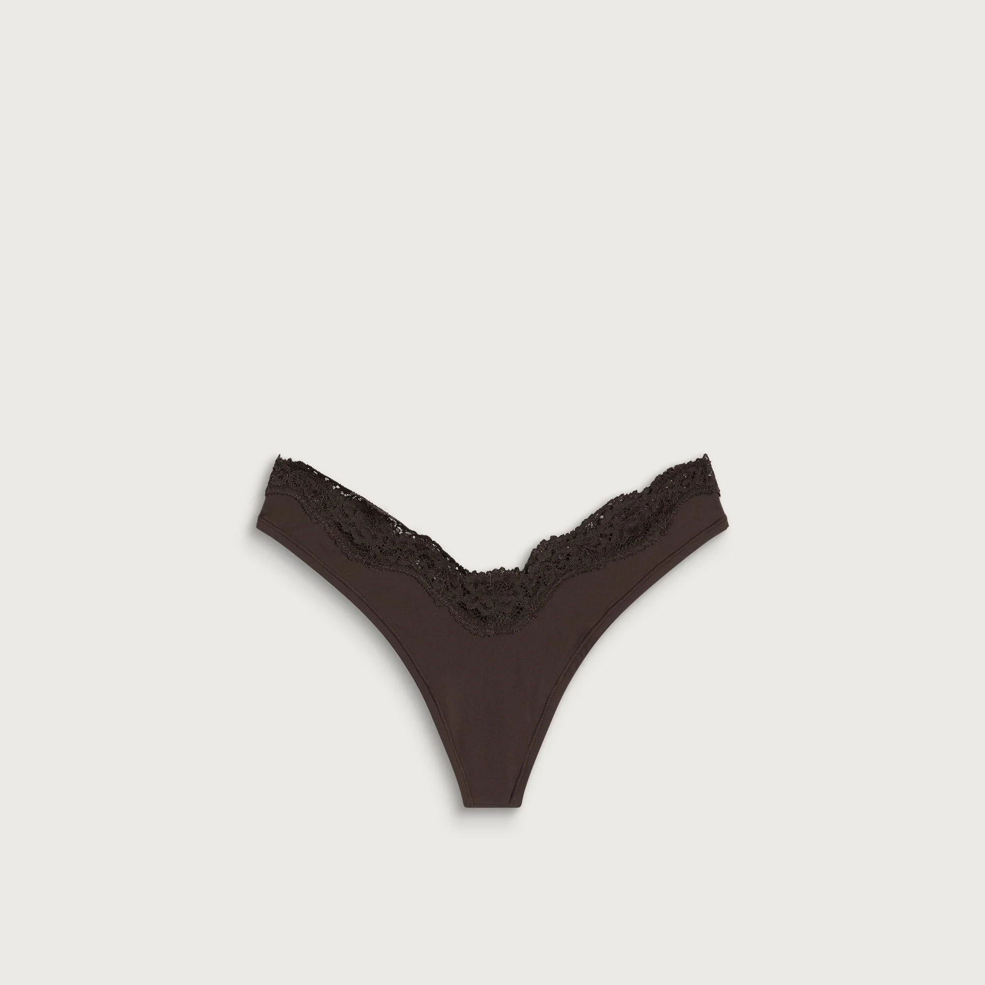 SKIMS Fits Everybody Lace Dip Thong - 1