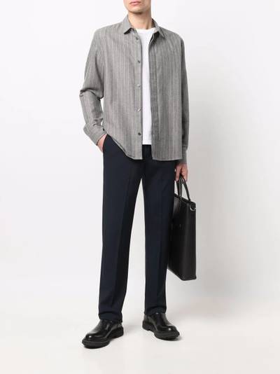 Stephan Schneider Soave pinstripe overshirt outlook