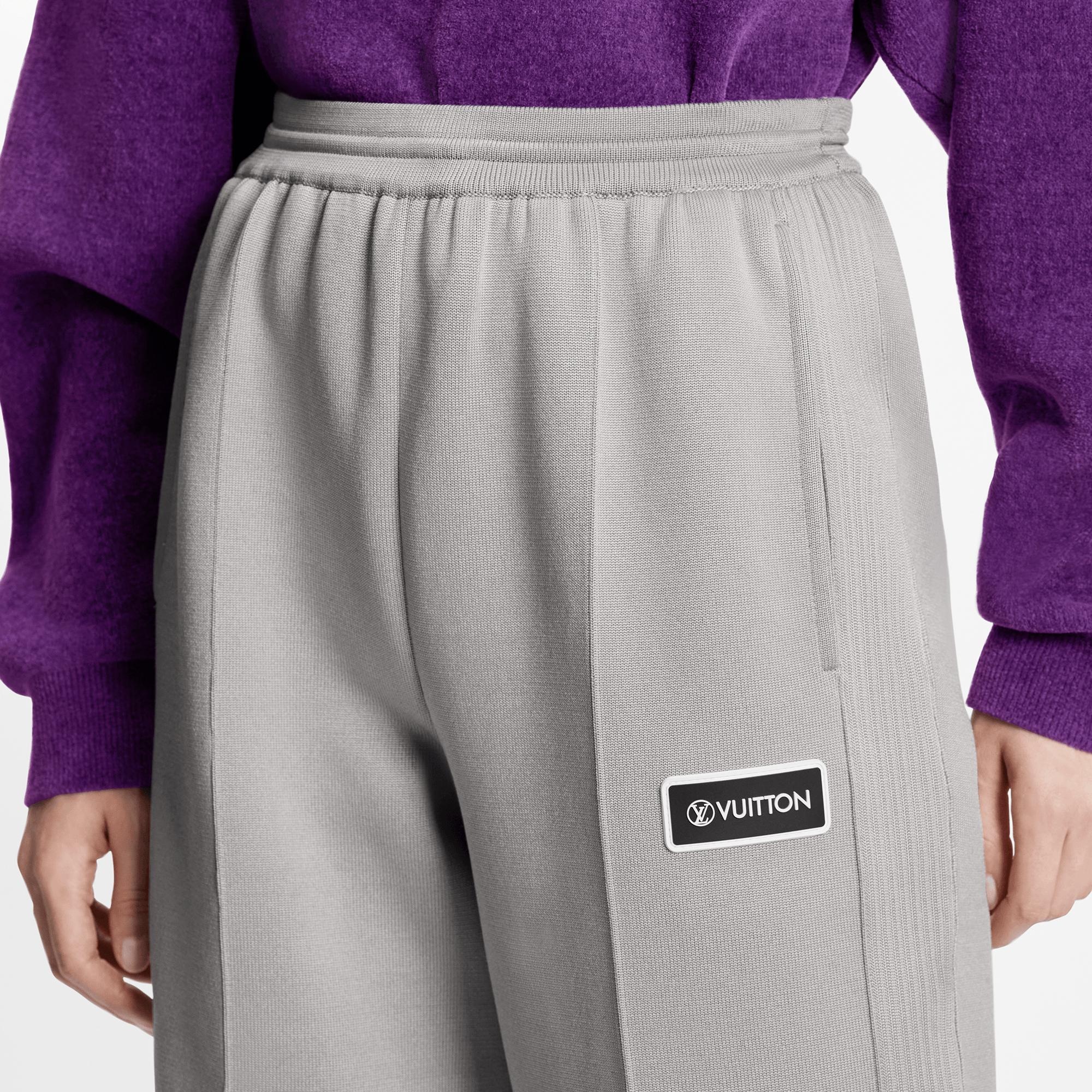 Wide-Leg Seam Pants - 4