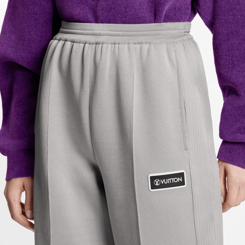 Wide-Leg Seam Pants 4