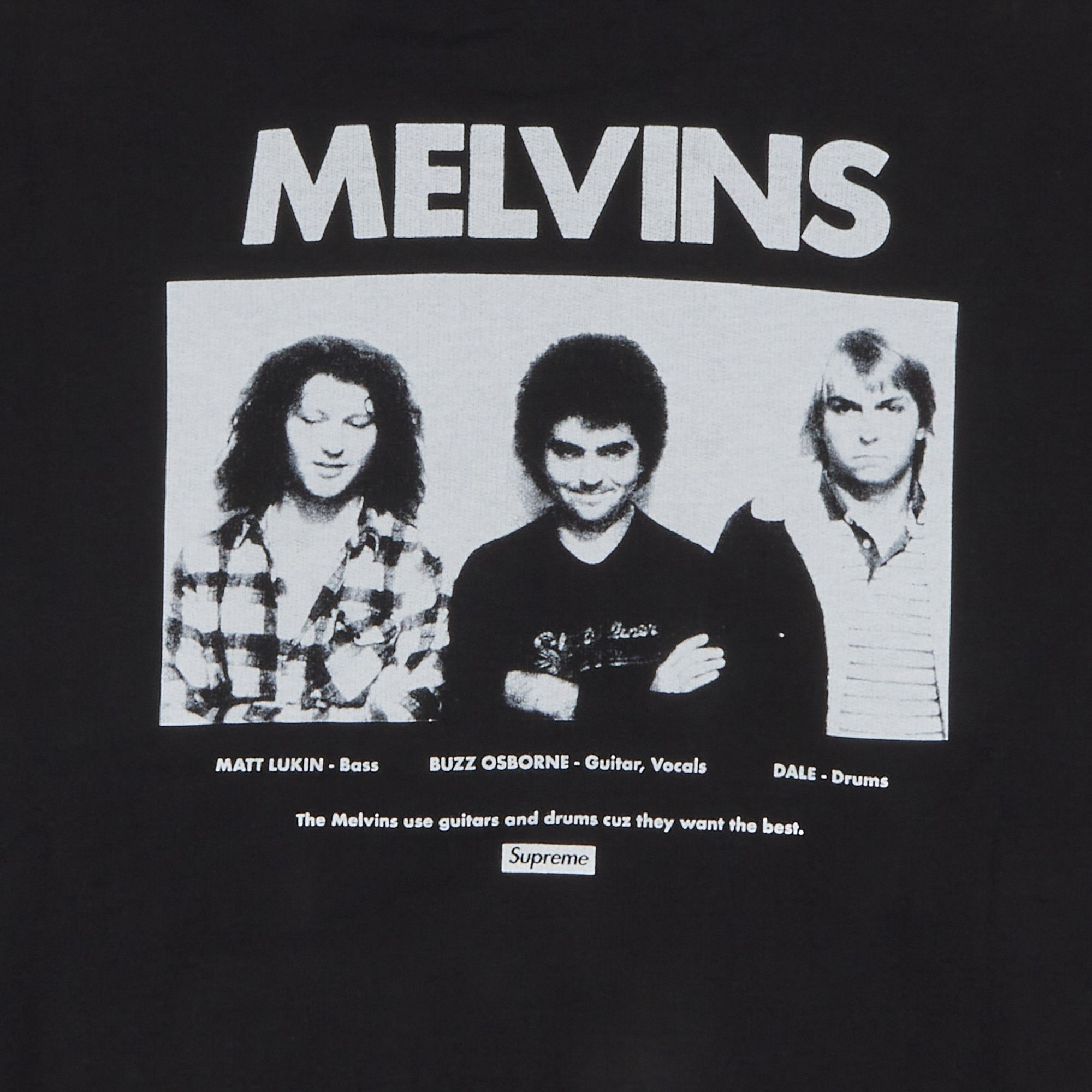 Supreme x Melvins Hooded Sweatshirt 'Black' - 3