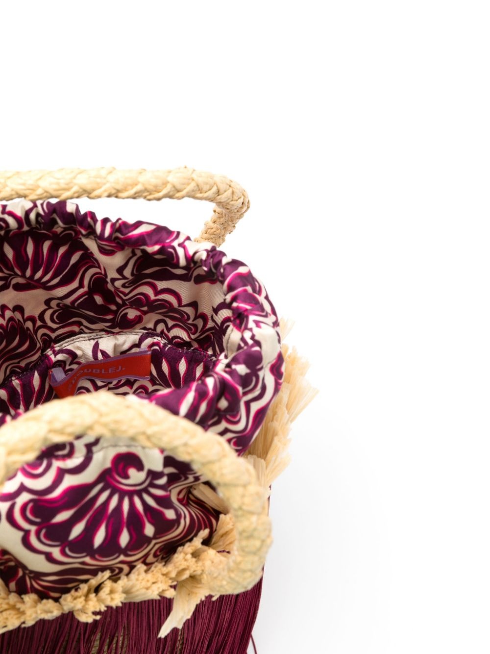Feria fringed bucket bag - 4
