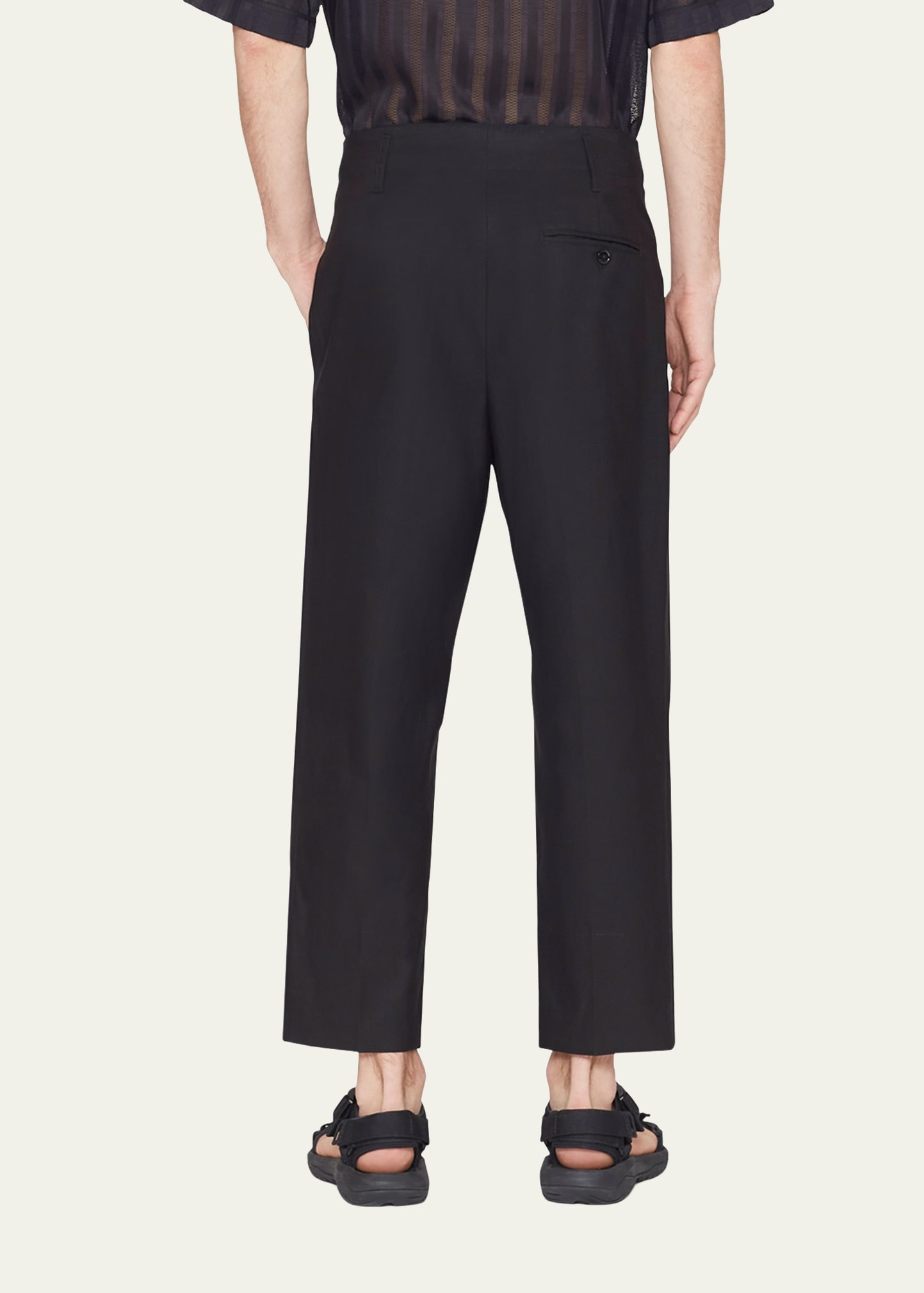 Men's Double-Pleated Pants - 3