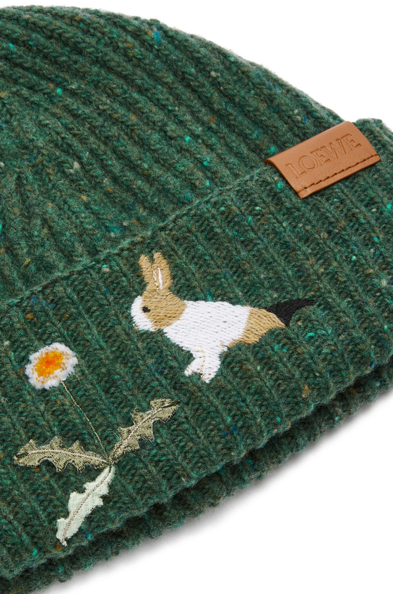 Bunny beanie in wool 4