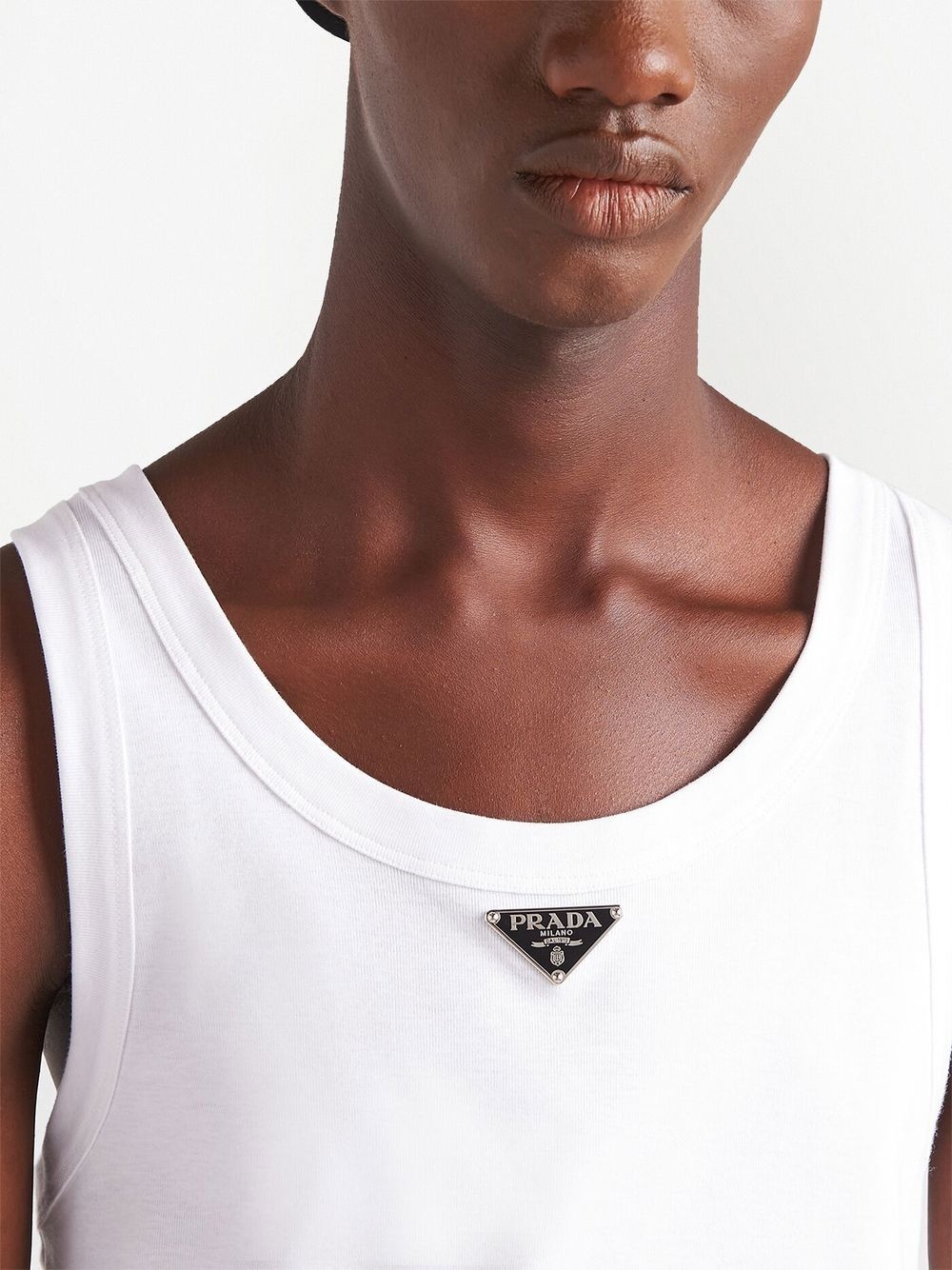 logo plaque tank top - 4