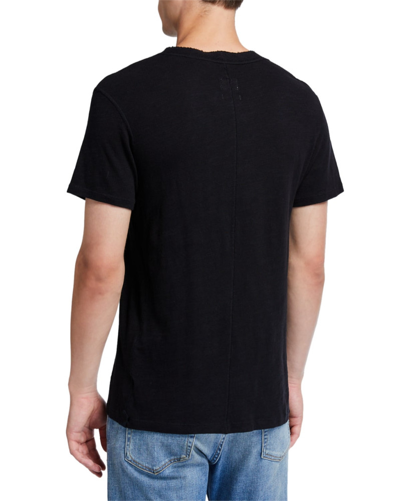 rag & bone Men's Classic Short-Sleeve Henley Shirt outlook