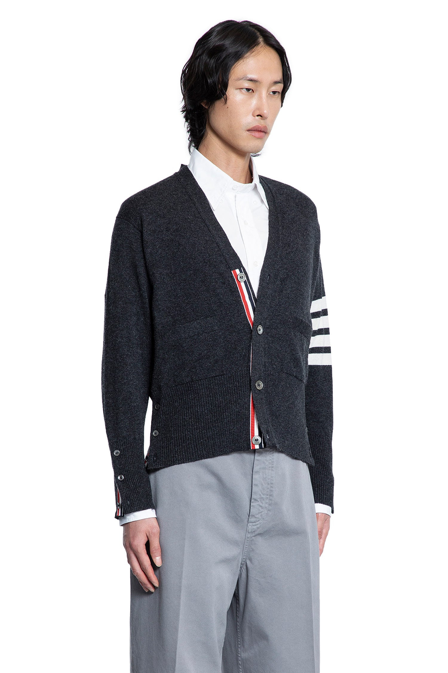 Classic-Short-4-Bar-Cardigan - 2