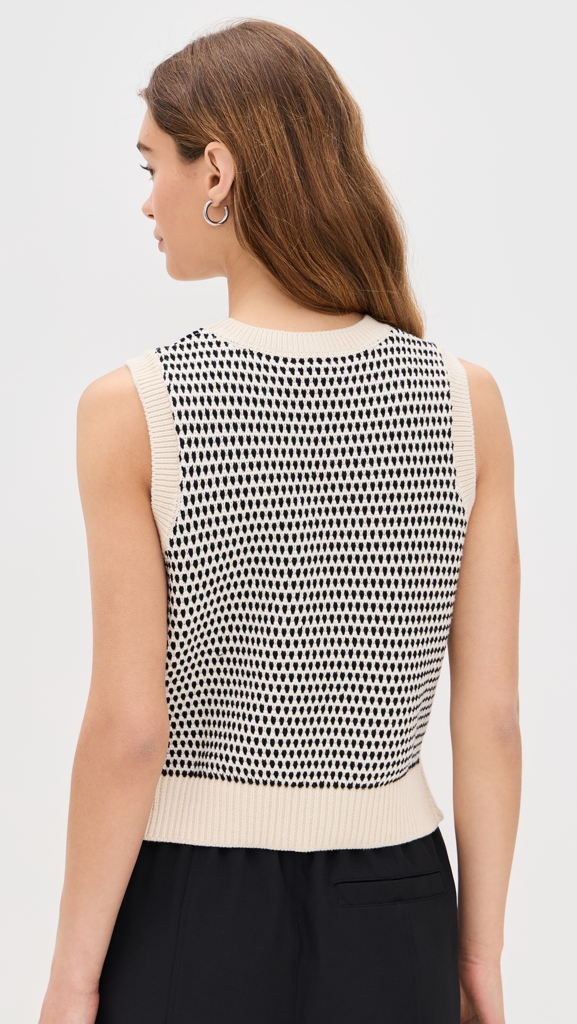 Knowles Textured Knit Vest - 2