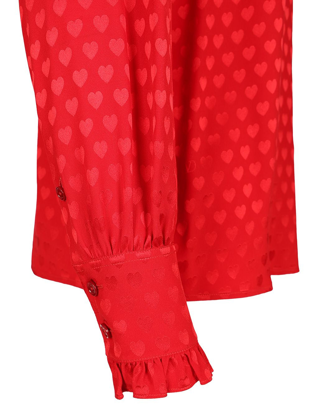 Look 17 - Shirt | Pattern | Cdc La Cour De Coeur Cuori Con V Shirts Red - 6