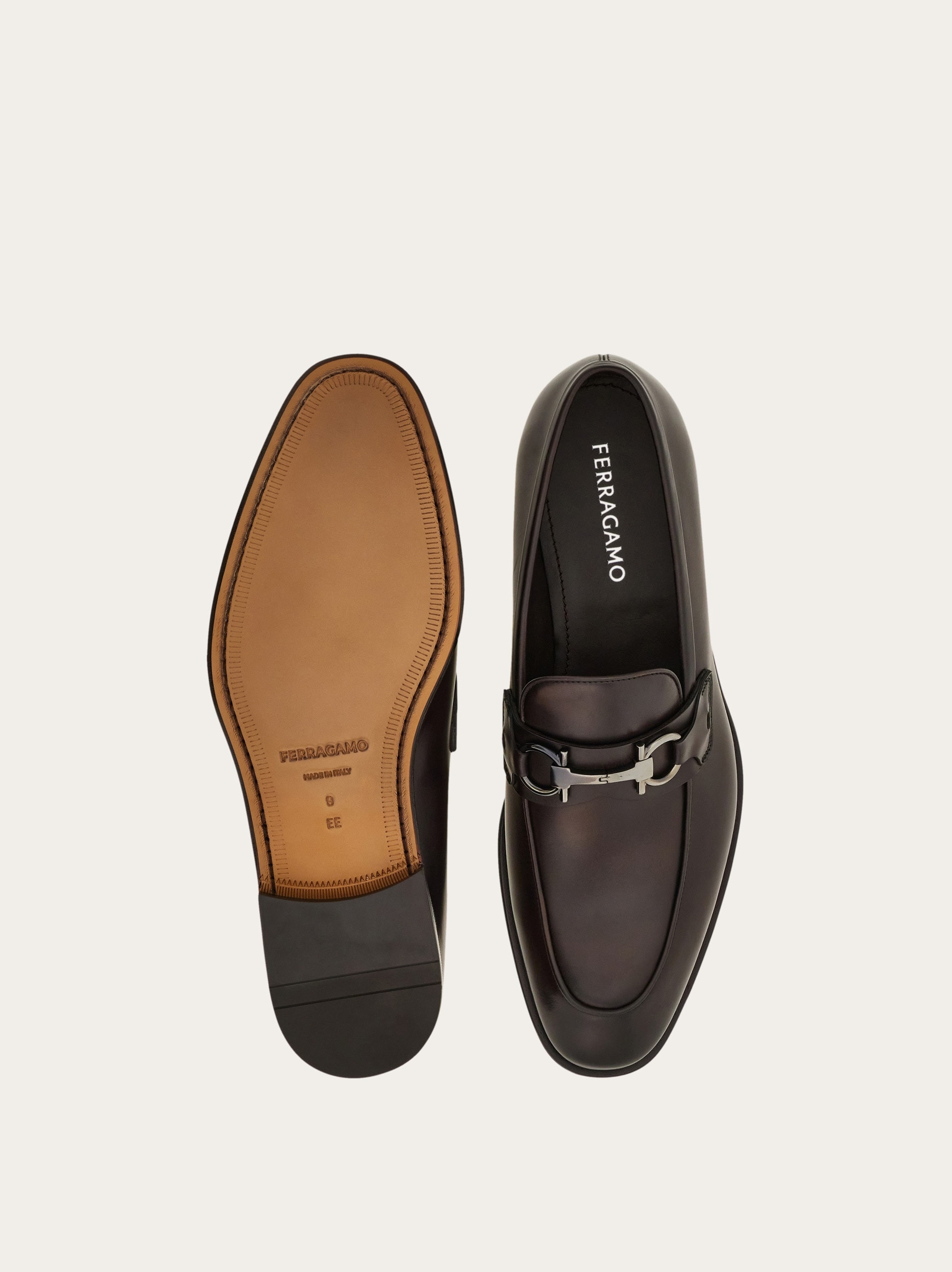Loafer with Gancini buckle - 5