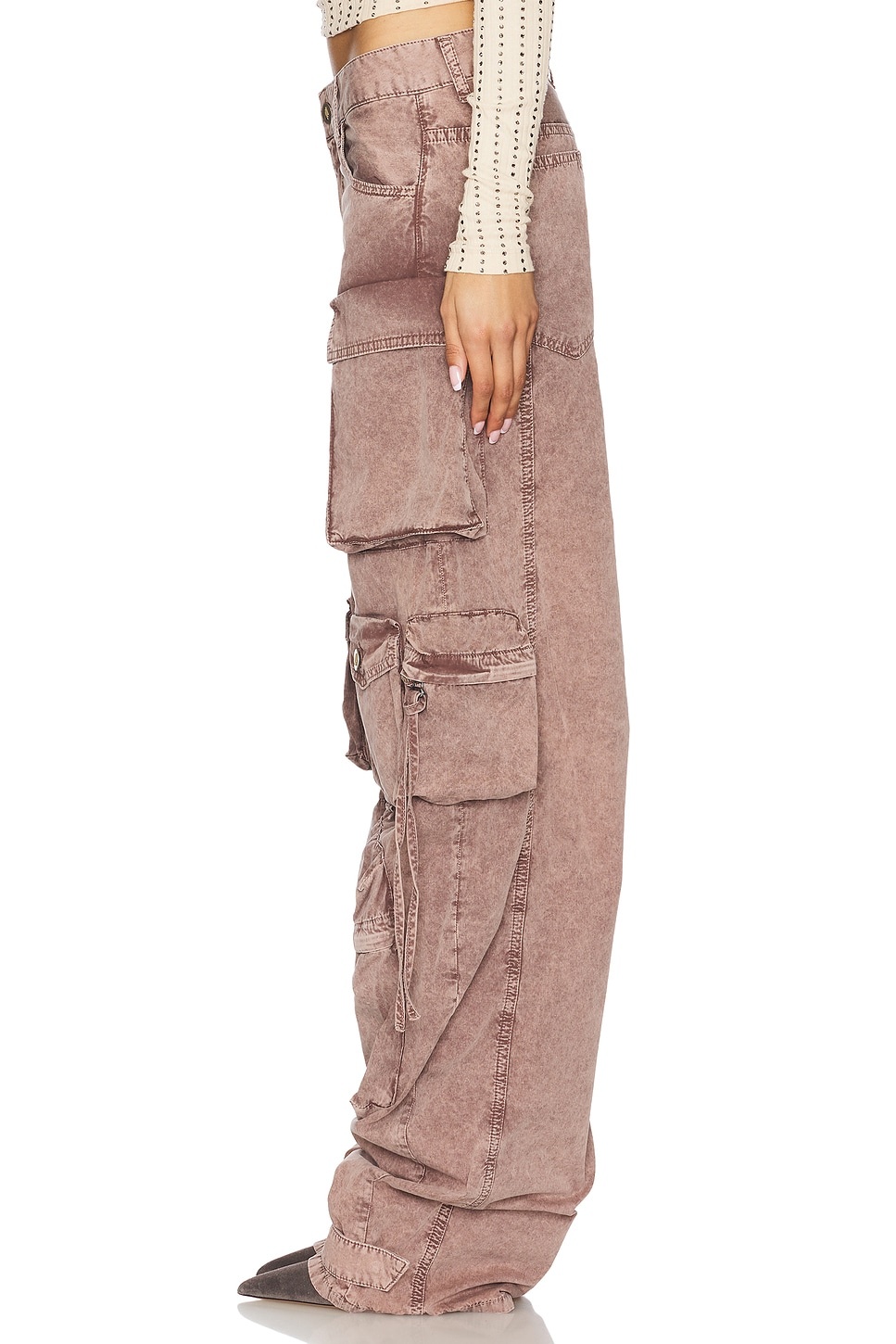 Wide Leg Cargo Pant - 3
