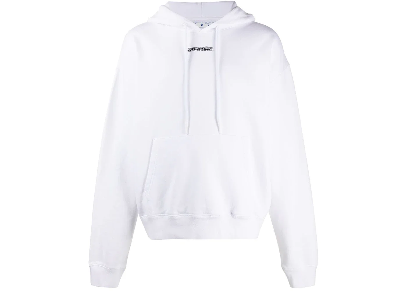 OFF-WHITE Oversize Fit Marker Arrows Hoodie White/Red - 1