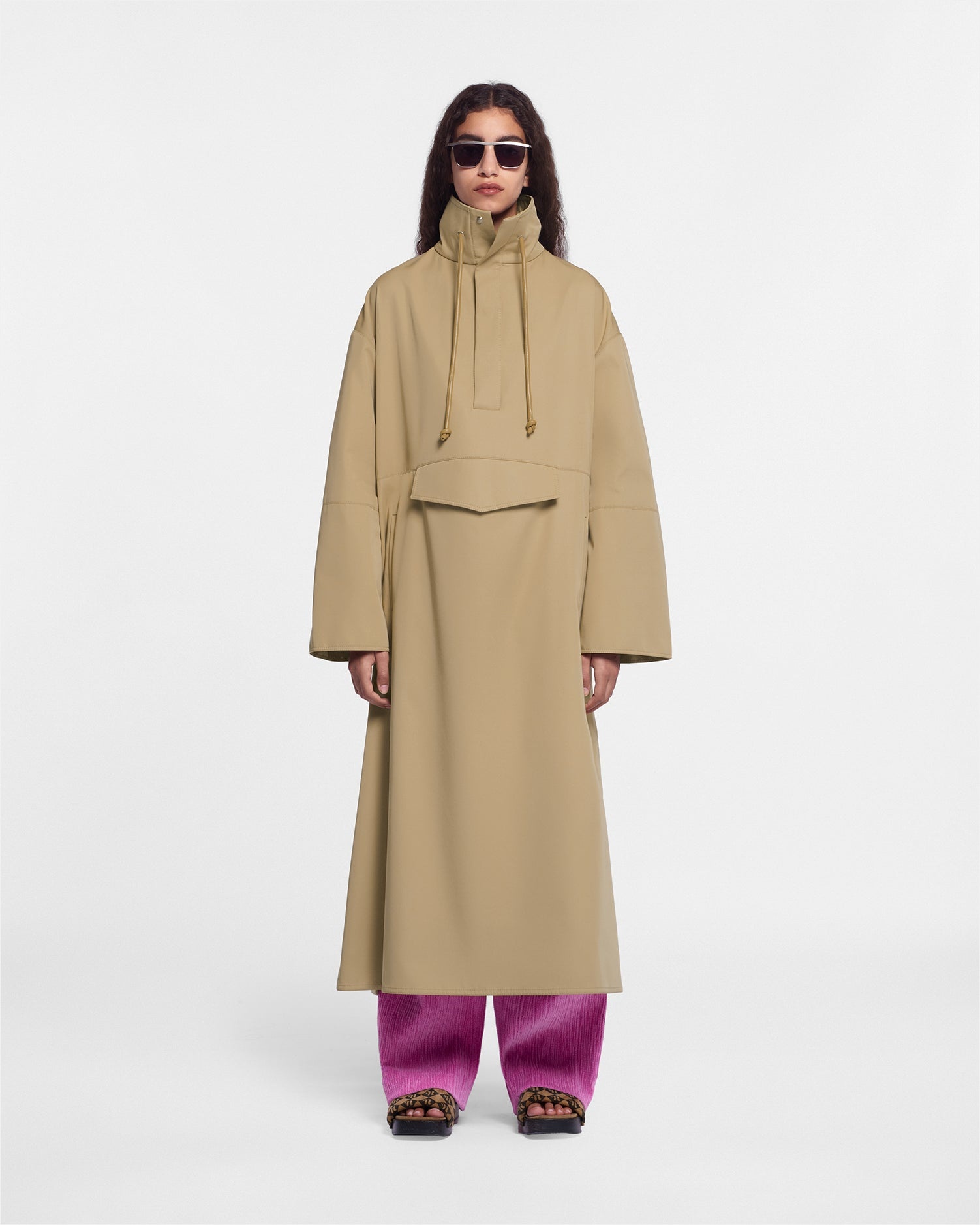 Bonded Trench Pullover Coat - 2