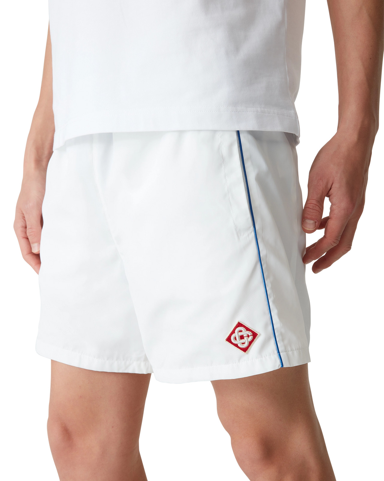 Midnight Acropolis Windbreaker Shorts | Casablanca Paris - 5