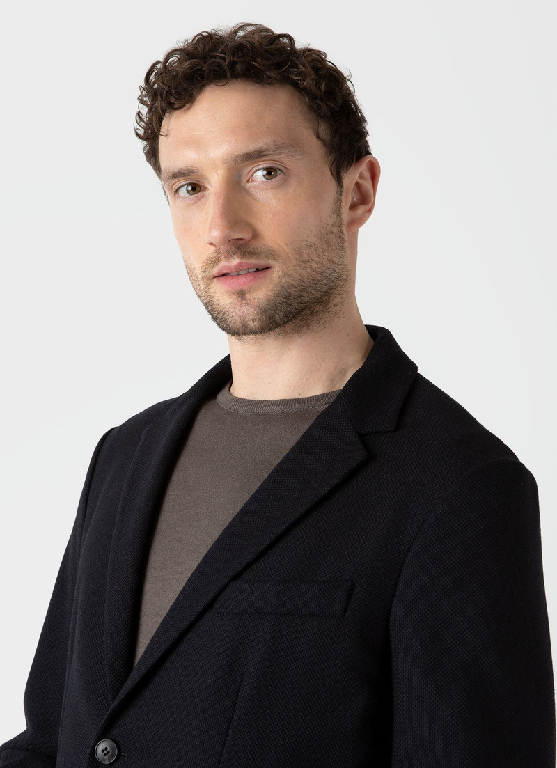 Textured Wool Blazer 5