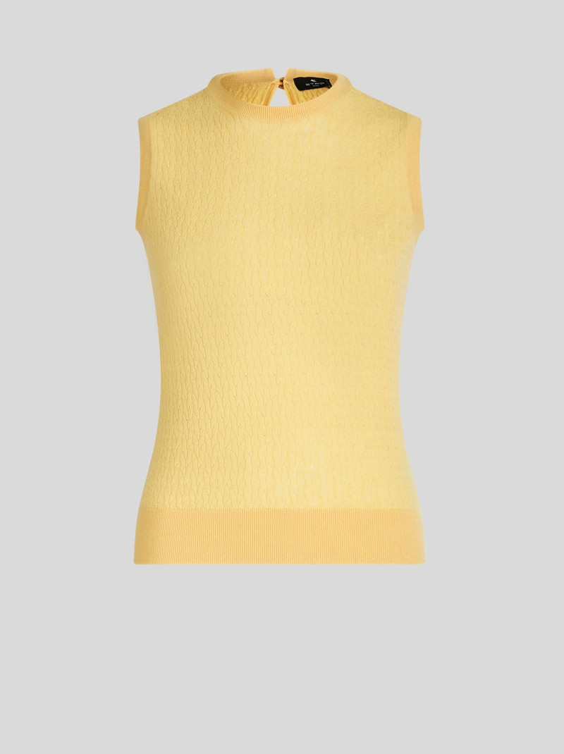 WOOL VEST TOP 1