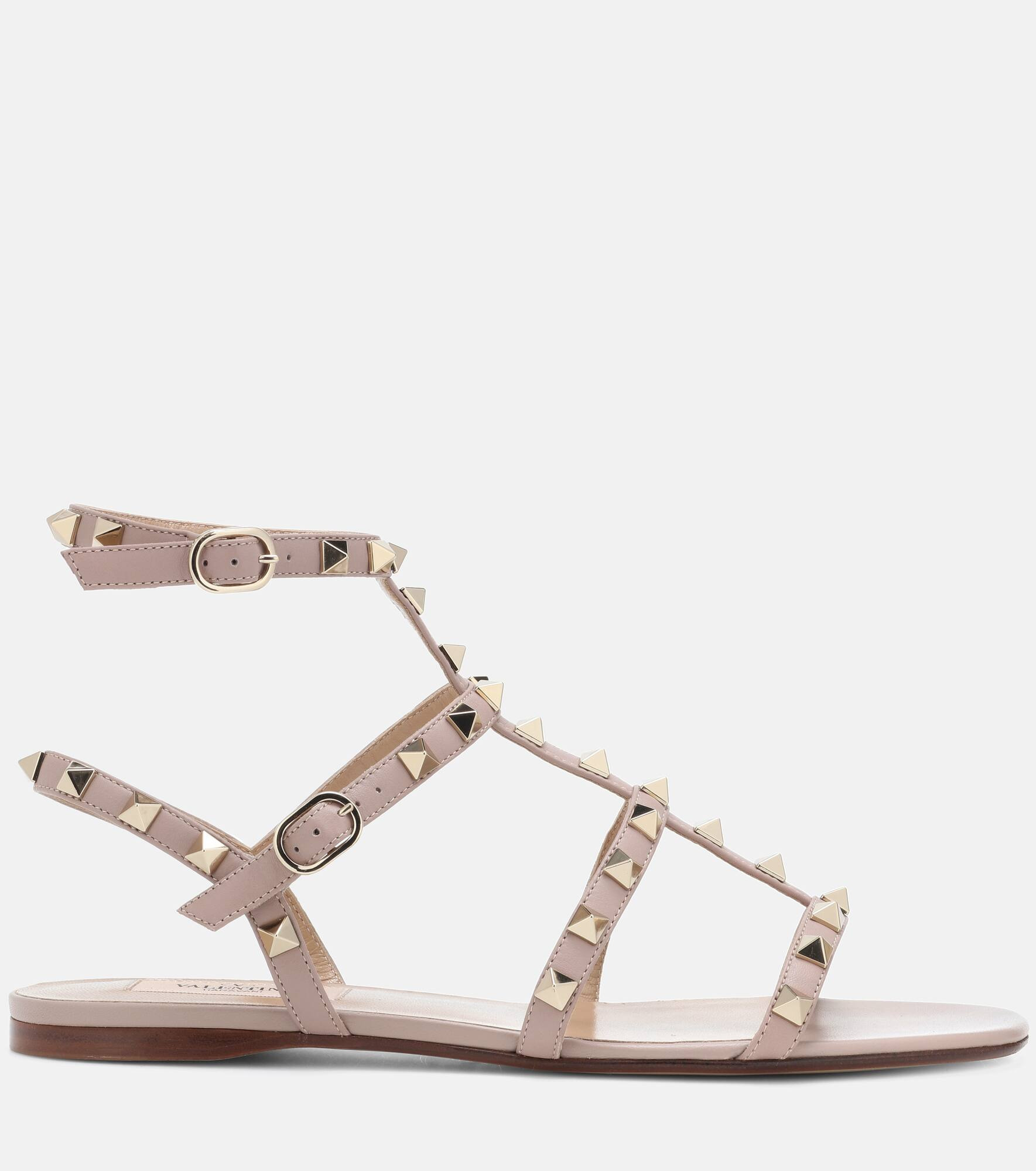 Valentino Garavani Rockstud leather sandals - 5