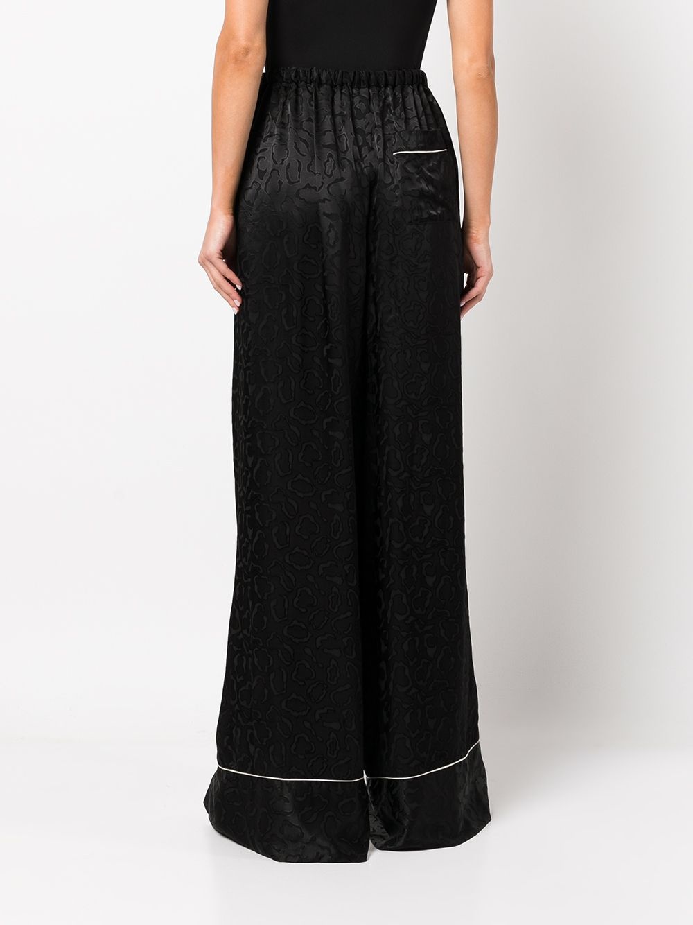 jacquard pyjama trousers - 4