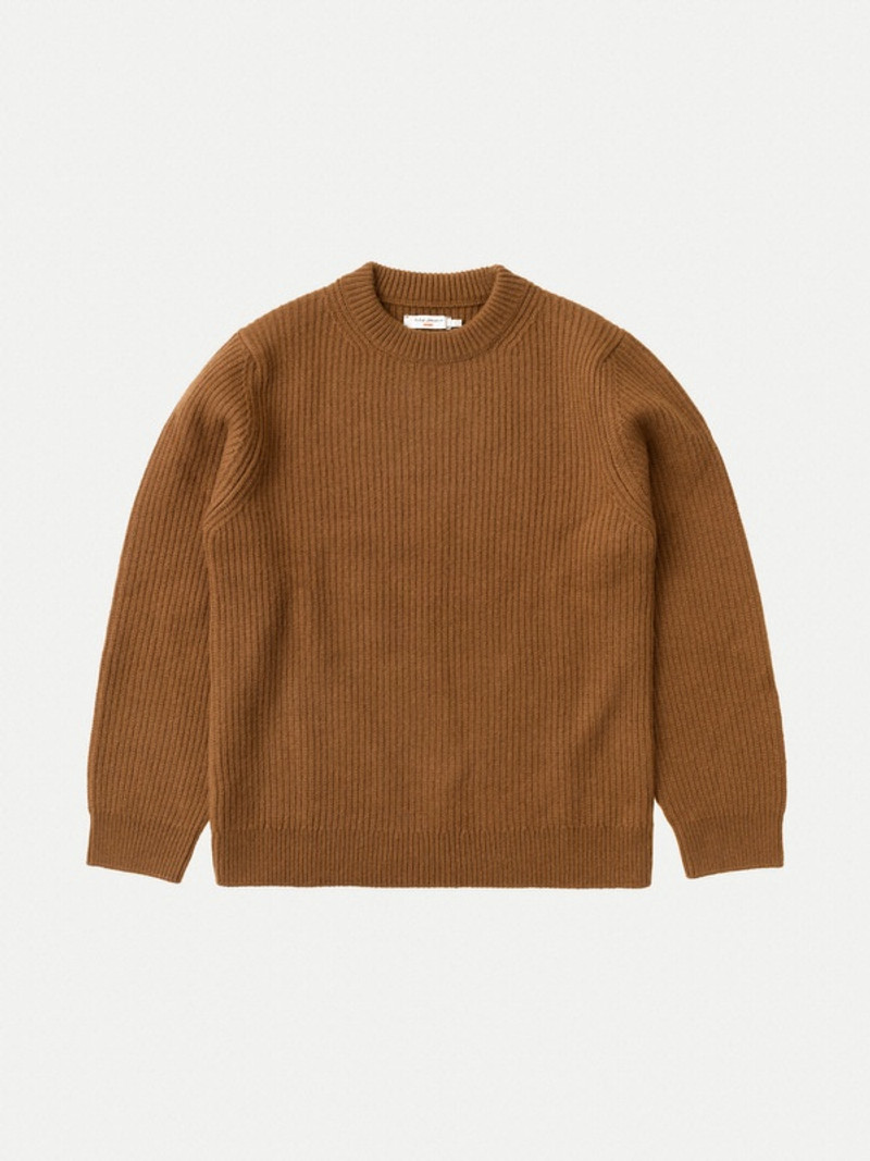 August Rib Wool Oak 1