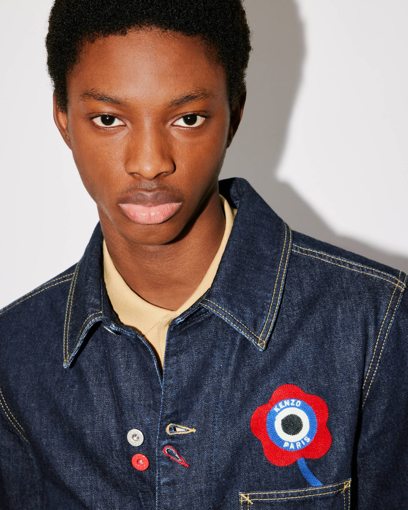 'KENZO Target' denim workwear jacket 6