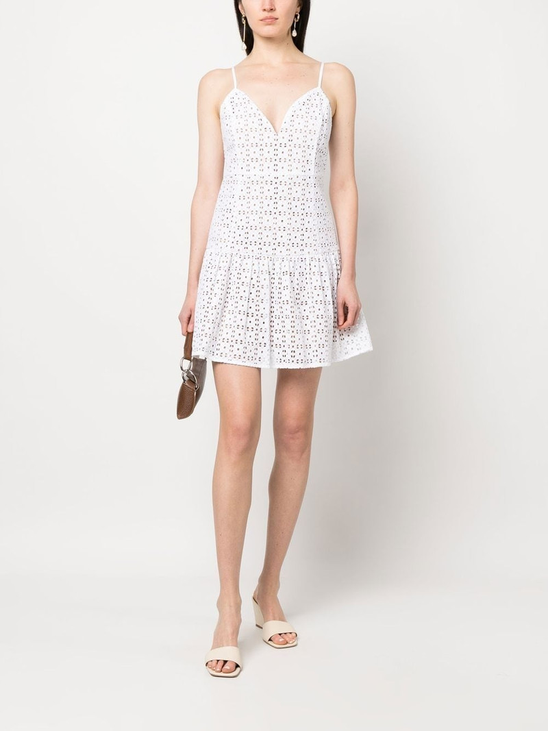 MICHAEL KORS Sangallo eyelet mini-dress outlook