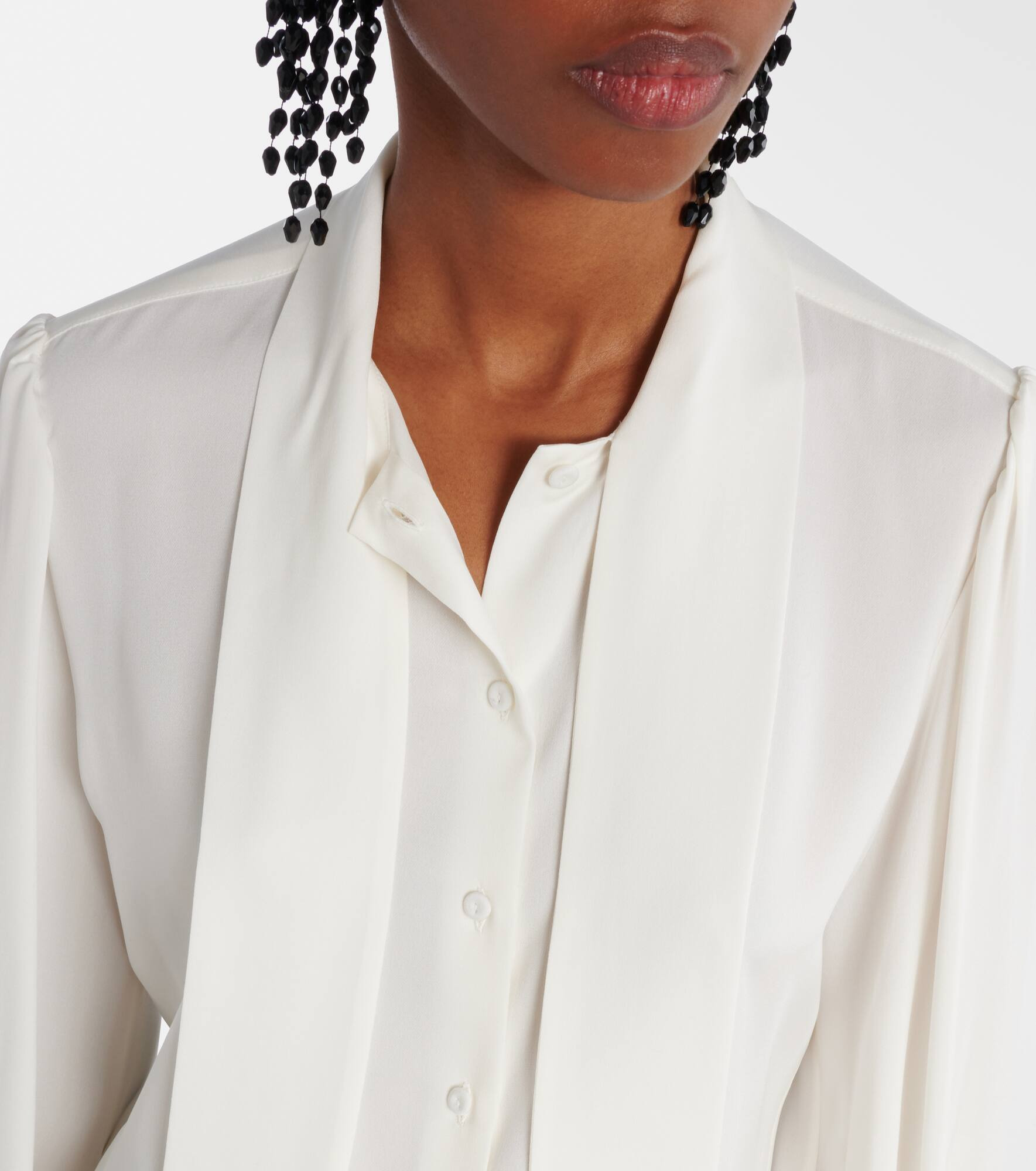 Melania silk blouse - 6
