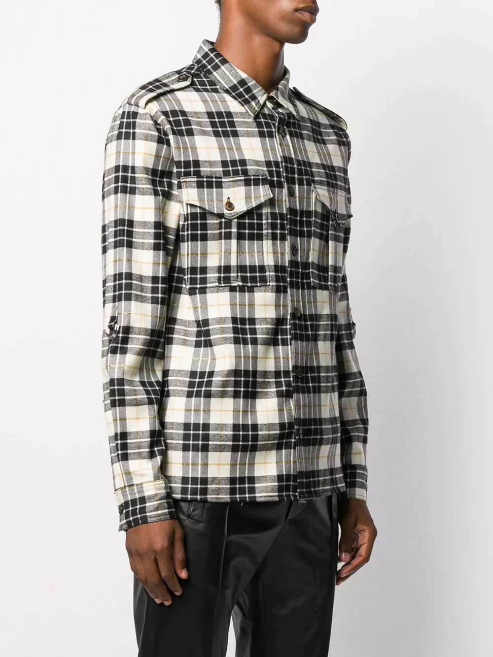 plaid flannel shirt - 3
