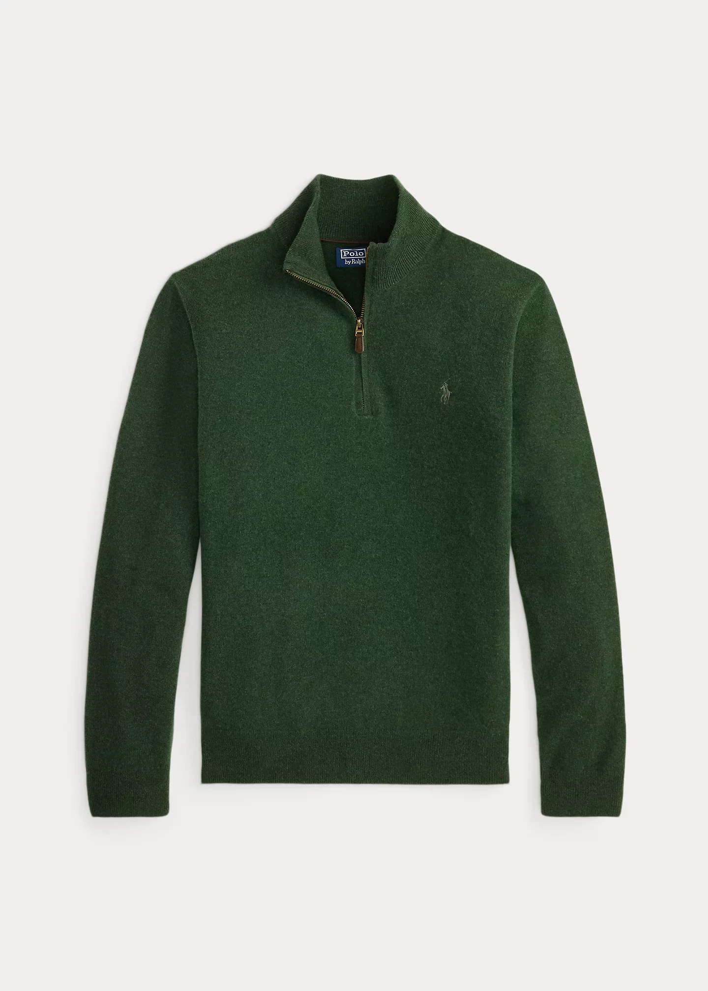 Wool Quarter-Zip Sweater - 1