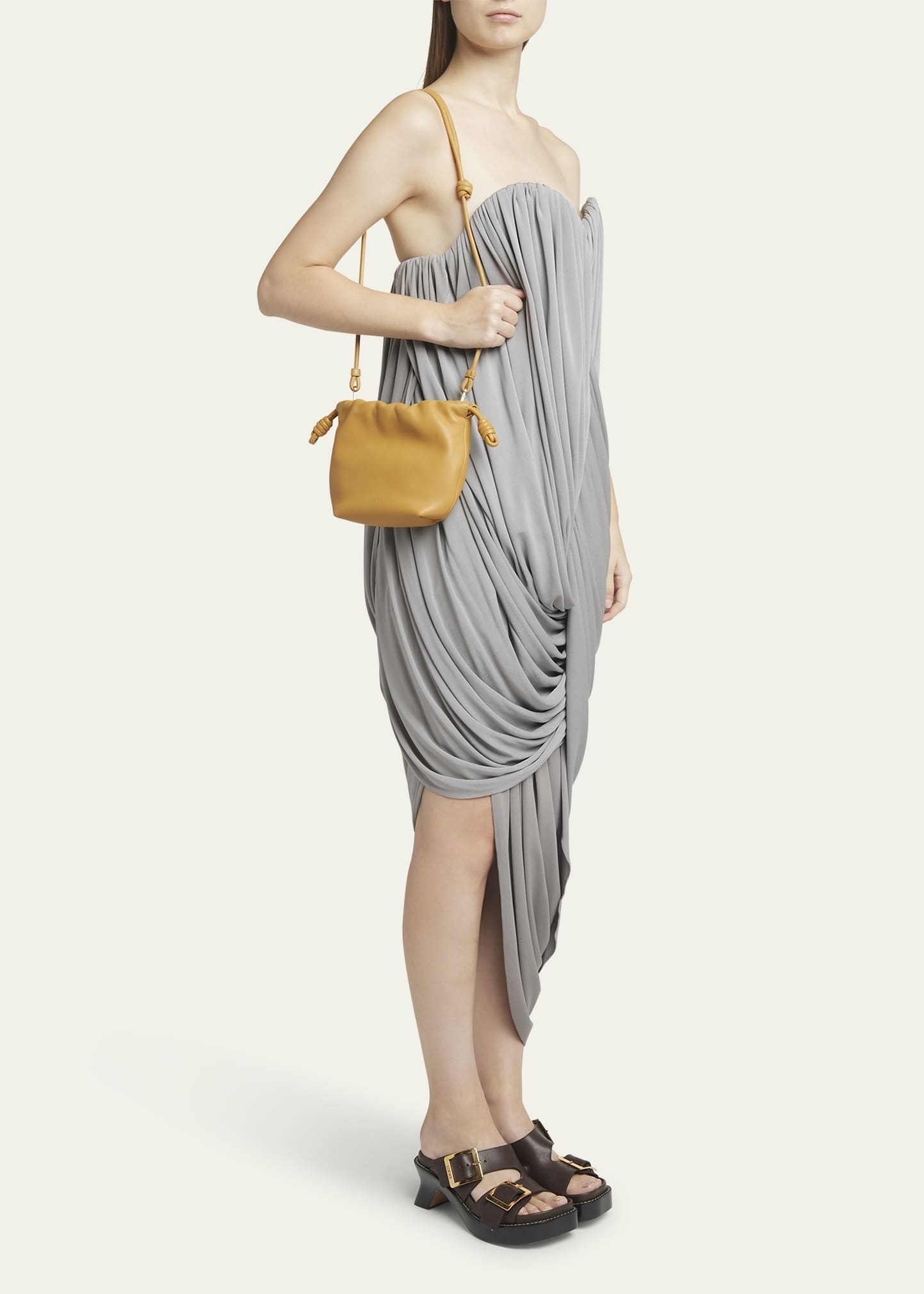 Flamenco Mini Crossbody Bag in Napa Leather - 6
