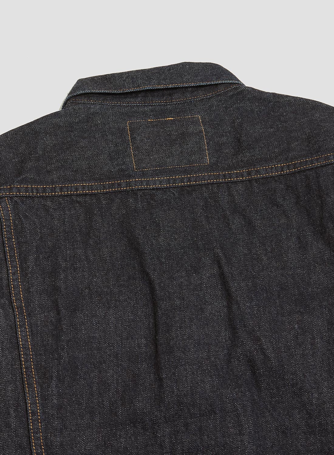 FOB Factory Selvedge Denim 3rd Jacket Indigo - 7
