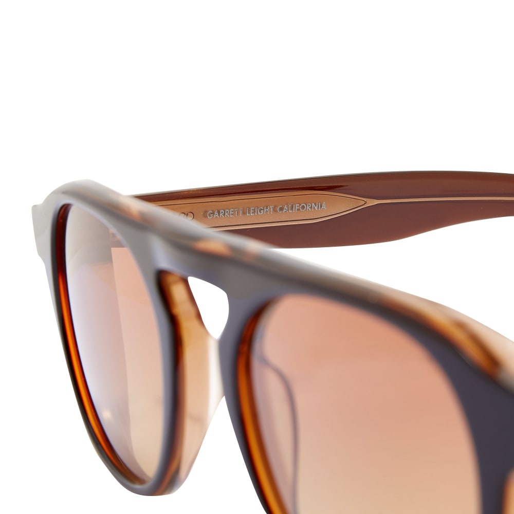 Garrett Leight Harding 49 Amaro Laminate Sunglasses - 3