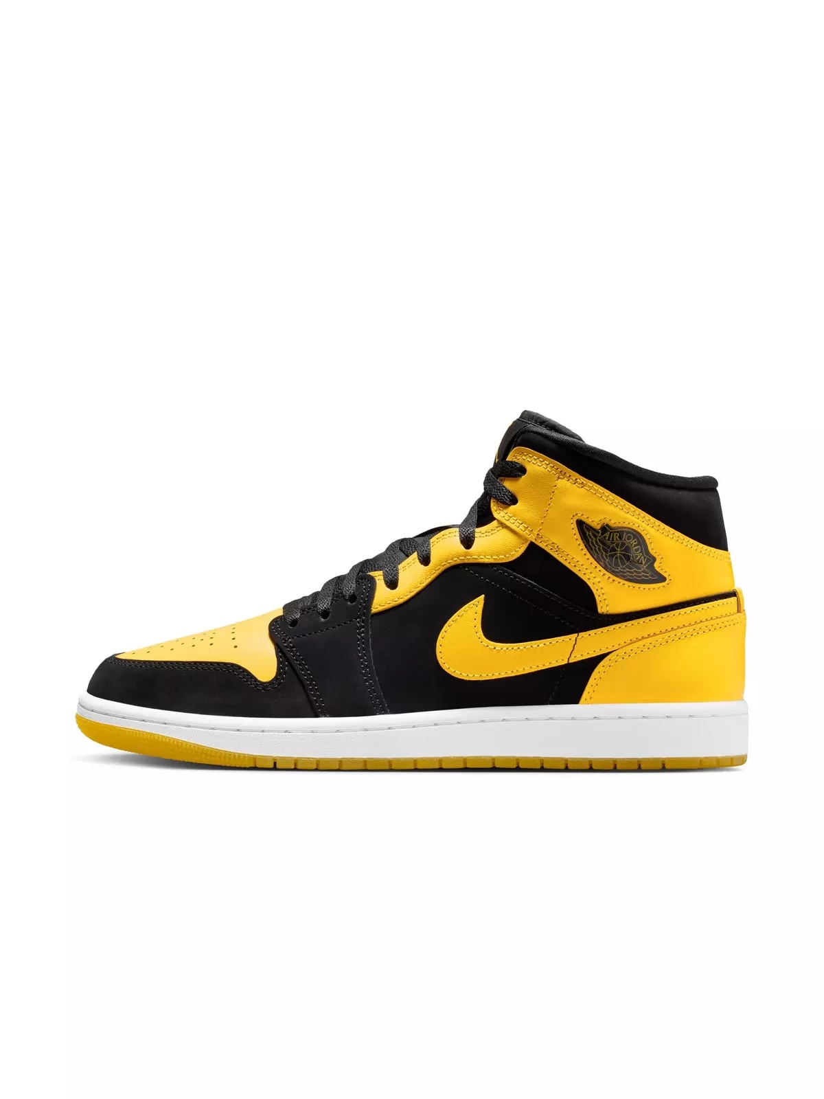 1 Mid SE "Black/Varsity Maize/White" Men's Shoe - 3