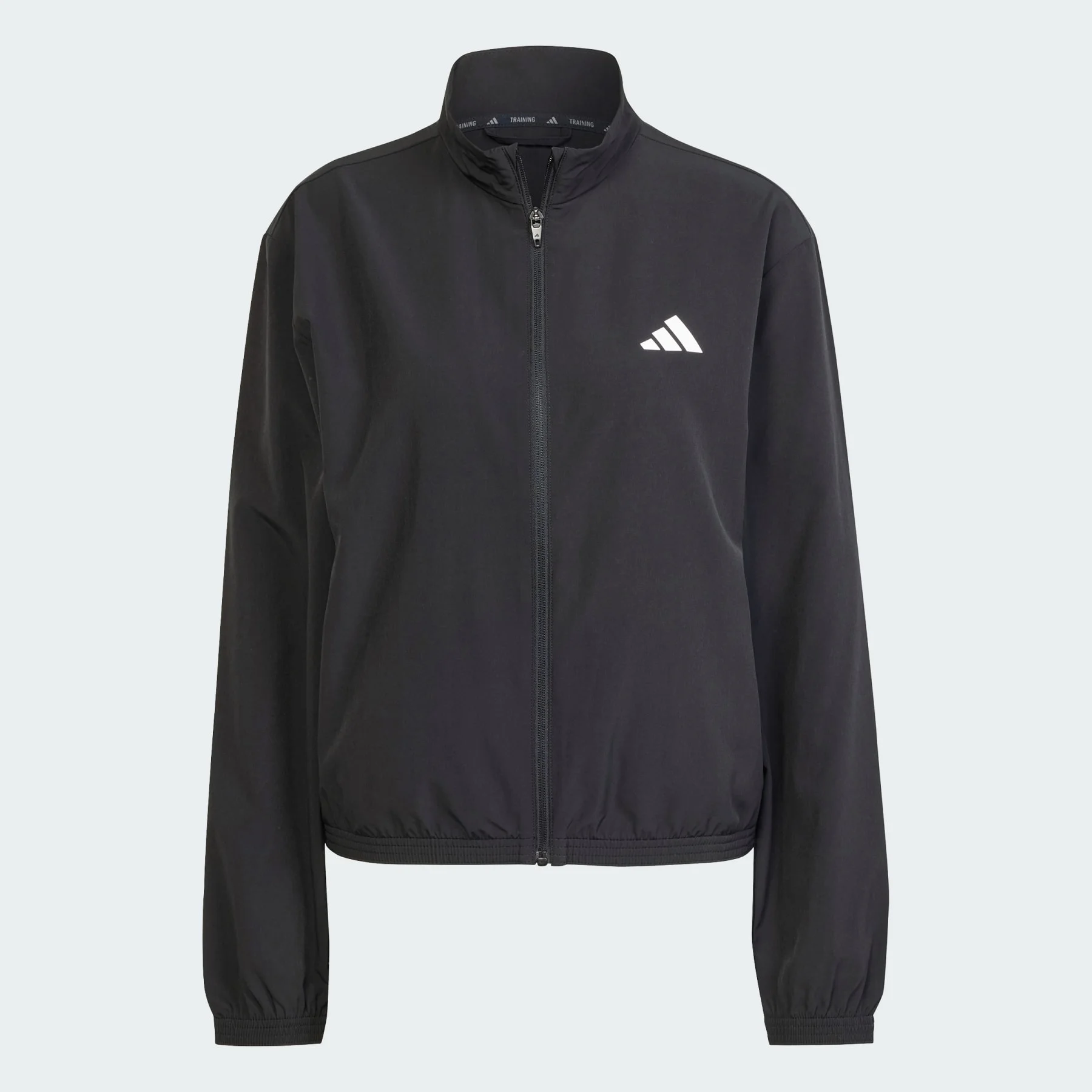 Train Essentials 3-Stripes Woven Warm-Up Jacket - 1