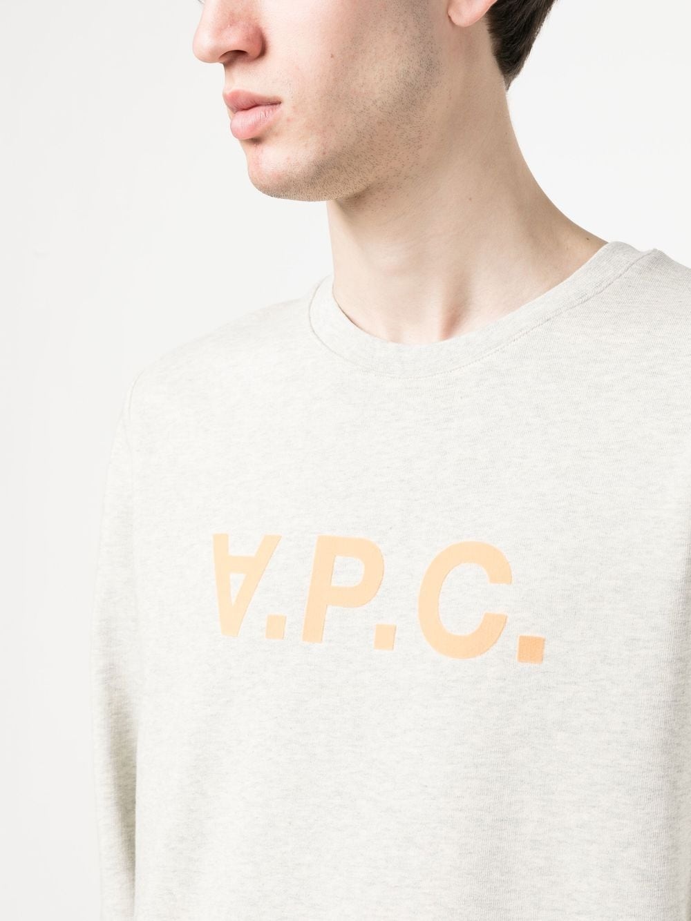 logo-print crew-neck sweatshirt - 5