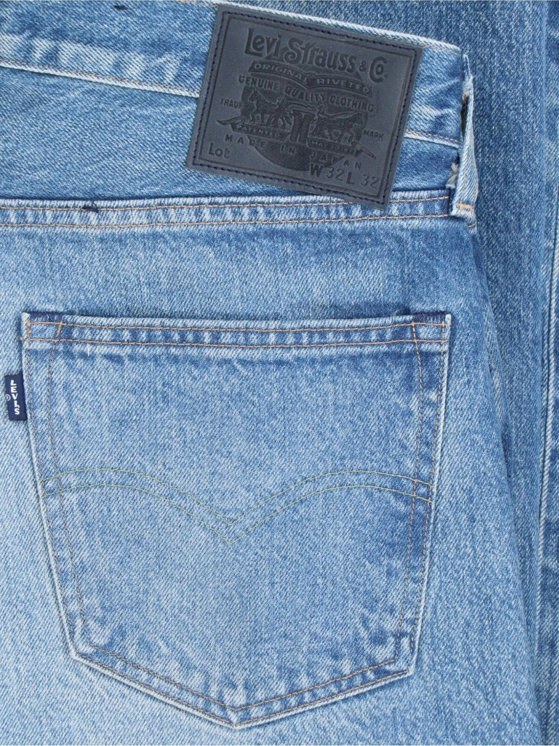Saddle Rock Mij logo-patch jeans 5